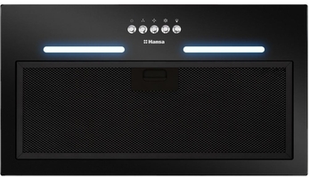 Витяжка Hansa вбудована, 55см, 400м.куб/год., чорна