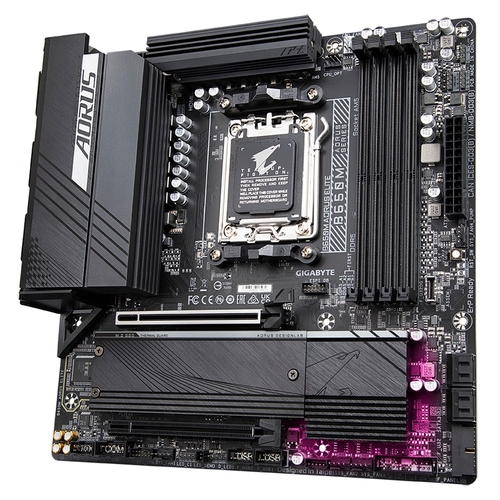 Материнська плата GIGABYTE B650M AORUS ELITE sAM5 B650 4xDDR5 M.2 HDMI DP mATX