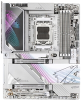 Материнська плата GIGABYTE X870E A MASTER X3D ICE sAM5 X870 4xDDR5 M.2 Wi-Fi BT HDMI DP ATX