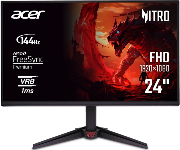 Монитор Acer 23.8" Nitro VG240YP6bip (UM.QV0EE.609) IPS Black 144Hz