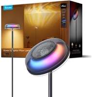 Торшер розумний Govee H60B0 Uplighter Floor Lamp, 1000Lm, RGBWW+RGBIC+WW, WI-FI/Bluetooth, чорний