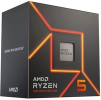 Центральний процесор AMD Ryzen 5 7400 6C/12T 3.3/4.3GHz Boost 16Mb Radeon Graphics AM5 65W Wraith Stealth cooler Box