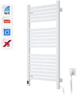 Рушникосушка Navin електрична Авангард Х, 1000х480х71мм, Wi-Fi, сталь, білий, праве підключення