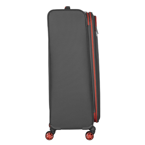 Набір валіз 2E, Trek, (L+M+S), TSA, 4 колеса, + 3 рюкзаки Cabin (2E-BPET-CABIN-GR), поліестр, сірий