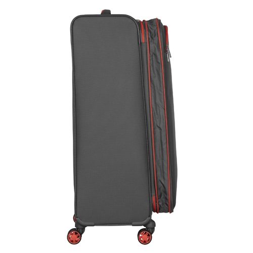 Набір валіз 2E, Trek, (L+M+S), TSA, 4 колеса, + 3 рюкзаки Cabin (2E-BPET-CABIN-GR), поліестр, сірий