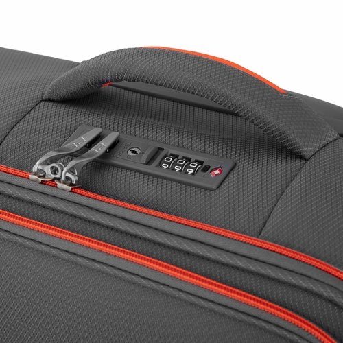 Набір валіз 2E, Trek, (L+M+S), TSA, 4 колеса, + 3 рюкзаки Cabin (2E-BPET-CABIN-GR), поліестр, сірий