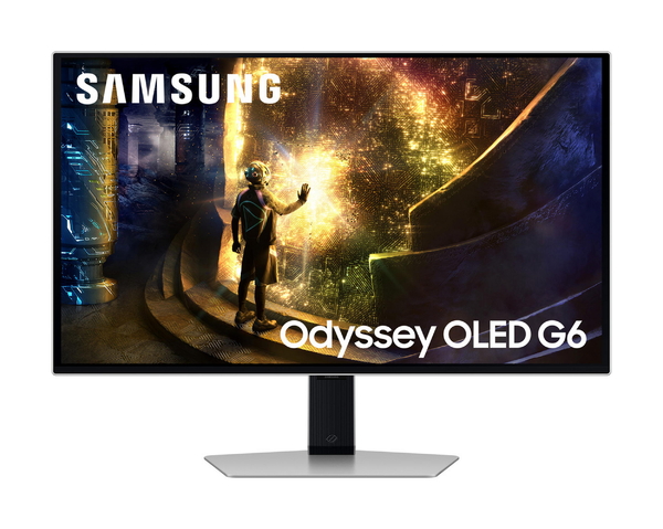 Монитор Samsung 27" Odyssey G6 LS27DG612S (LS27DG612SIXUA) OLED Silver 240Hz