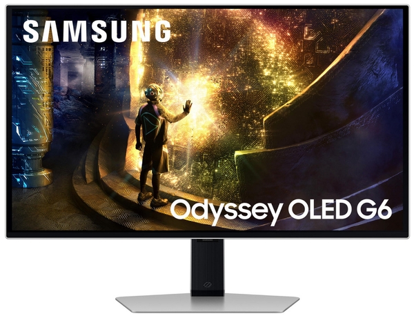 Монитор Samsung 27" Odyssey G6 LS27DG612S (LS27DG612SIXUA) OLED Silver 240Hz