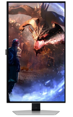 Монитор Samsung 27" Odyssey G6 LS27DG600 (LS27DG600SIXUA) OLED Silver 360Hz