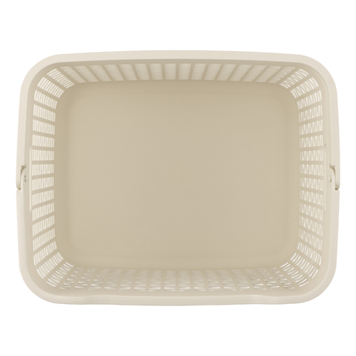 Кошик для білизни ARDESTO 38x29.5x33см, 26л, пластик PP, бежевий