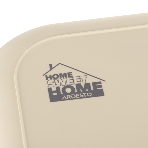 Кошик для білизни ARDESTO 38x29.5x33см, 26л, пластик PP, бежевий