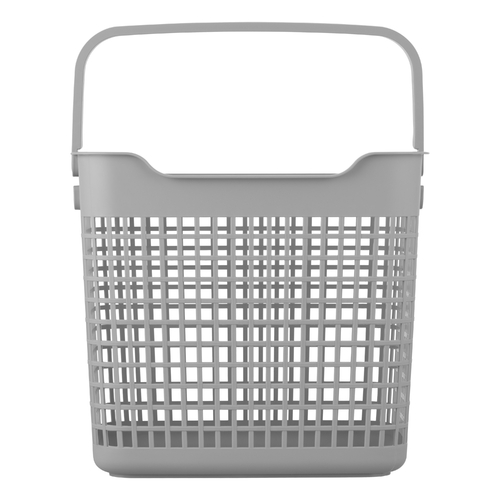 Кошик для білизни ARDESTO 38x29.5x33см, 26л, пластик PP, сірий