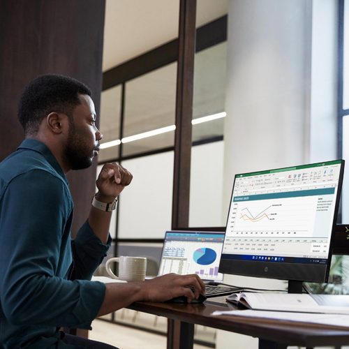 Моноблок HP ProOne 440 G9 (937Y1EA) Black/Silver