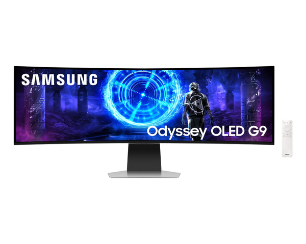 Монитор Samsung 49" Odyssey OLED G9 (LS49DG952SZXUA) Black/White Curved 240Hz