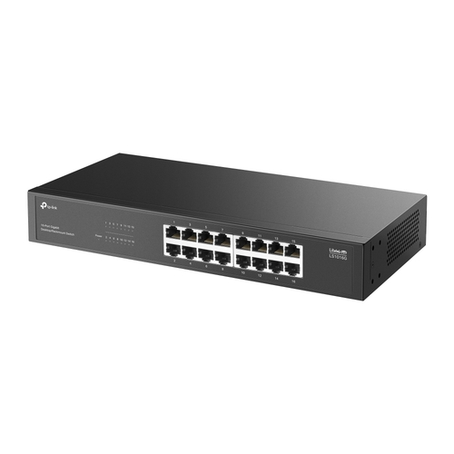 Комутатор TP-LINK LS1016G 16xGE, Некерований