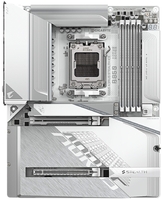 Материнська плата GIGABYTE B850 A STEALTH ICE  sAM5 B850 4xDDR5 M.2 HDMI ATX білий