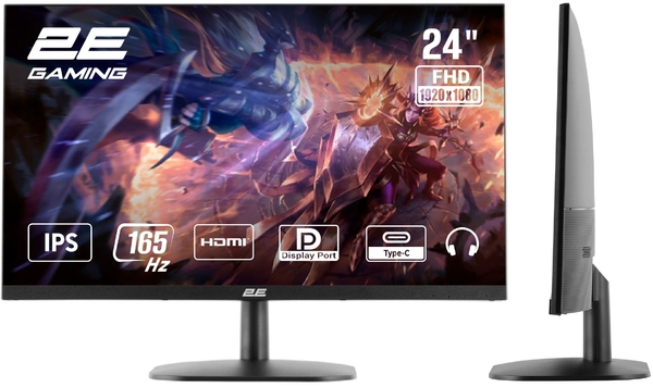Монітор TFT 24" 2E GAMING G2423B (2E-G2423B-01.UA)