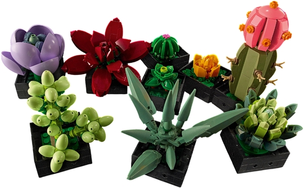 Конструктор LEGO Botanicals Сукуленти