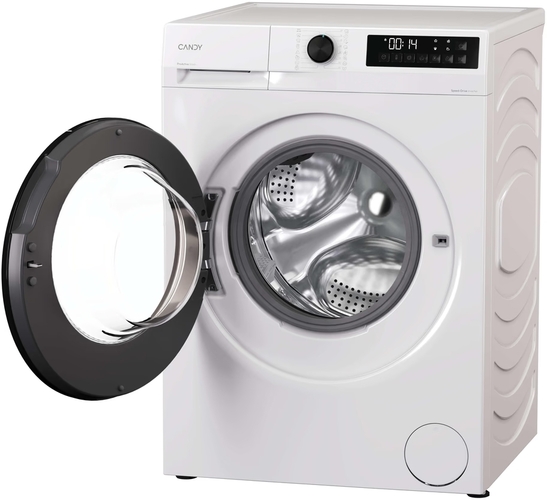 Пральна машина Candy фронтальна, 8кг, 1400, A+++, 59см, дисплей, пара, інвертор, білий