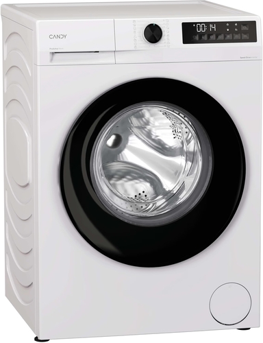 Пральна машина Candy фронтальна, 8кг, 1400, A+++, 59см, дисплей, пара, інвертор, білий