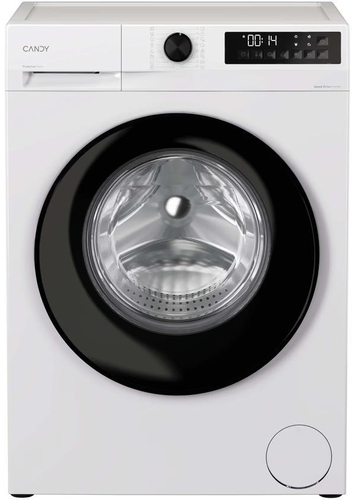 Пральна машина Candy фронтальна, 8кг, 1400, A+++, 59см, дисплей, пара, інвертор, білий