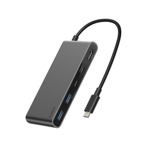 Хаб Belkin USB-C 7в1 Multiport Dock 100Вт