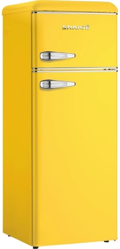 Холодильник Snaige з верхн. мороз., 147.5x56х63, холод.відд.-166л, мороз.відд.-46л, 2дв., A++, ST, retro, жовтий