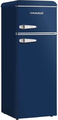 Холодильник Snaige з верхн. мороз., 147.5x56х63, холод.відд.-166л, мороз.відд.-46л, 2дв., A++, ST, retro, синій