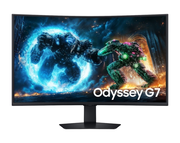 Монітор Samsung 37" G7 G75F 4K HDMI, DP, USB, VA, 3840x2160, 165Hz, 1ms