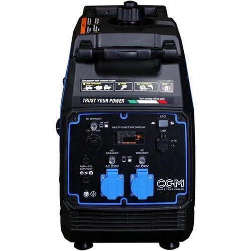 Генератор бензиновий інверторний CGM 3300I 230В 3.2/3.5кВт ручний стартер 32.5кг