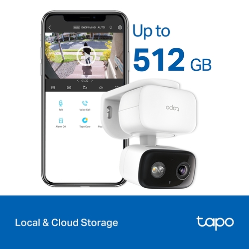 IP-Камера TP-LINK Tapo C206 FHD N300 microSD motion detection. зовнішня/внутрішня, AI