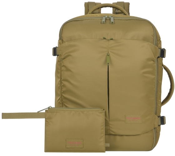 Рюкзак дорожній Tucano TUGO Premium ML 18", 28.5л, зелений