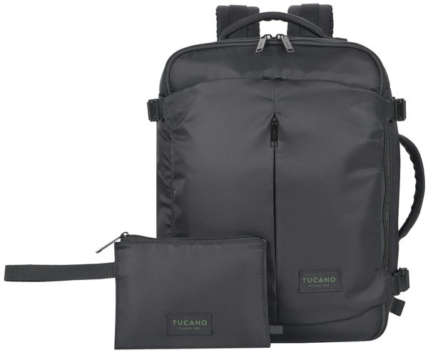Рюкзак дорожній Tucano TUGO Premium CABIN 16", 23л, чорний