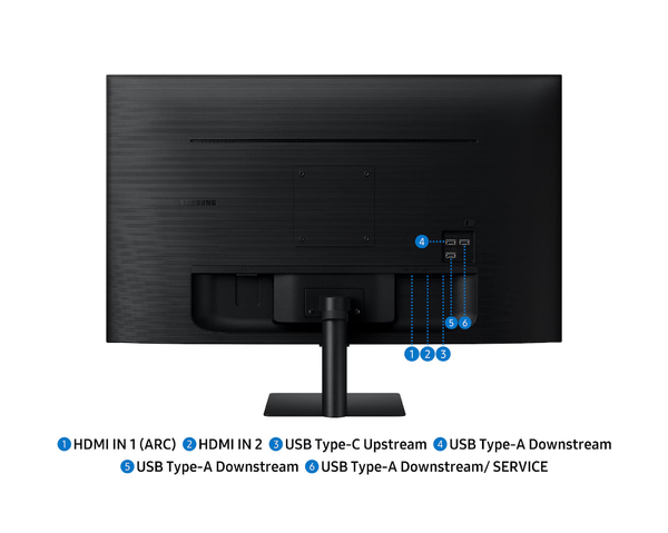 Монитор Samsung 32" Smart Monitor M7 (LS32FM702UZXUA) VA Black