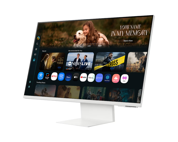 Монитор Samsung 32" Smart M8 (LS32FM803UZXUA) VA White