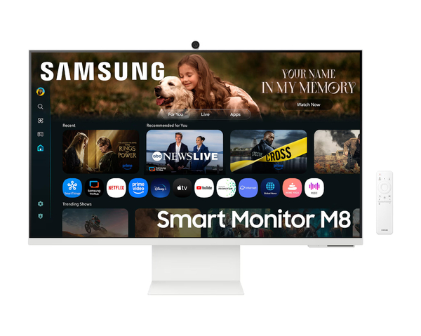 Монитор Samsung 32" Smart M8 (LS32FM803UZXUA) VA White
