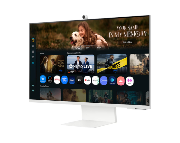 Монитор Samsung 32" Smart M8 (LS32FM803UZXUA) VA White