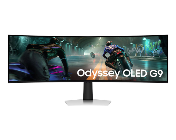 Монитор Samsung 48.7" Odyssey G9 49DG910 (LS49DG910SIXUA) OLED Silver Curved 144Hz
