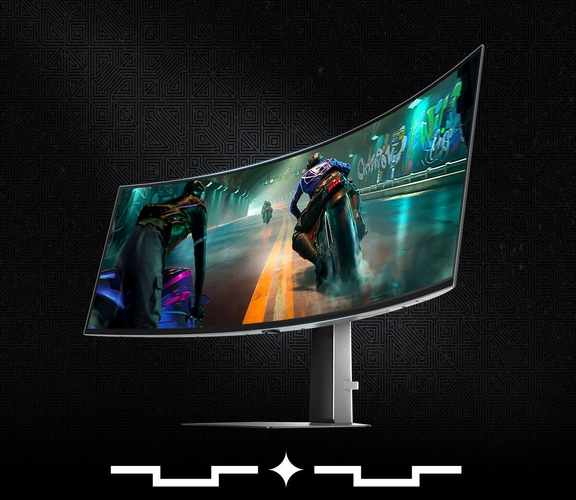 Монитор Samsung 48.7" Odyssey G9 49DG910 (LS49DG910SIXUA) OLED Silver Curved 144Hz