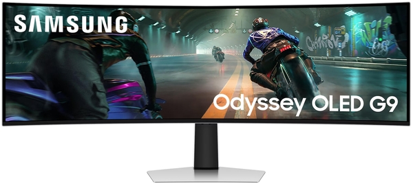 Монитор Samsung 48.7" Odyssey G9 49DG910 (LS49DG910SIXUA) OLED Silver Curved 144Hz