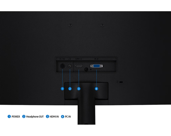 Монитор Samsung 27" Essential S3 S27D390G (LS27D390GAIXUA) VA Black Curved 100Hz