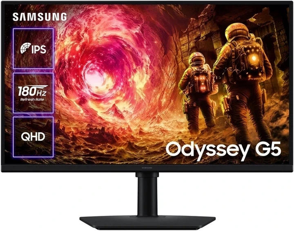 Монитор Samsung 27" Odyssey G5 G50D (LS27FG500EIXUA) IPS Black 180Hz