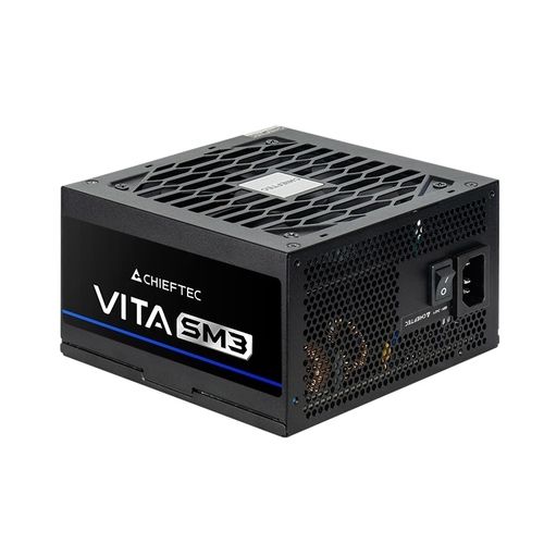Блок живлення CHIEFTEC Vita SM3  (850W), >85%, 80+ Bronze, 120мм, 1xMB 24pin(20+4), 2xCPU 8pin(4+4), 3xMolex, 6xSATA, 4xPCIe 8pin(6+2), 1xPCIe GEN5 16pin, Modular