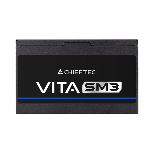 Блок живлення CHIEFTEC Vita SM3  (650W), >85%, 80+ Bronze, 120мм, 1xMB 24pin(20+4), 2xCPU 8pin(4+4), 3xMolex, 6xSATA, 2xPCIe 8pin(6+2), 1xPCIe GEN5 16pin, Modular