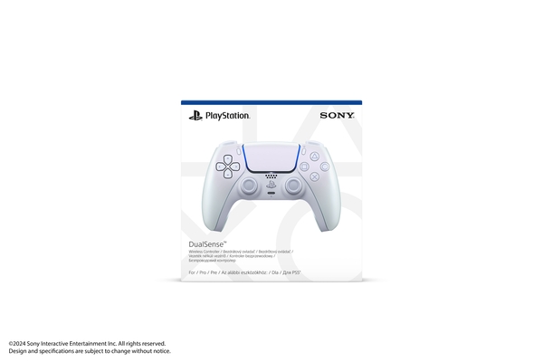 Геймпад PlayStation 5 Dualsense BT, Chrome Pearl