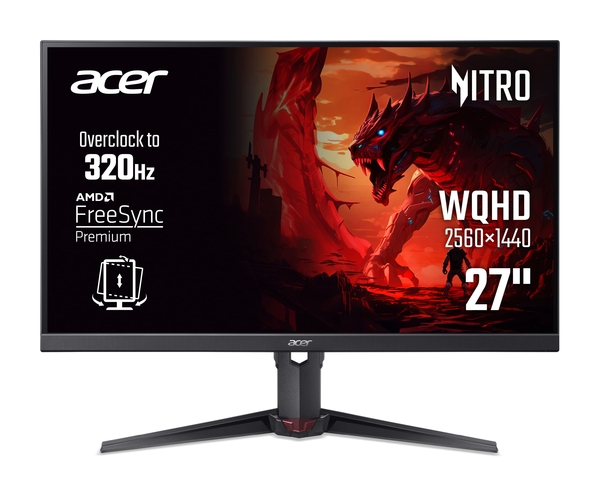 Монитор Acer 27" XV270UF3bmiiprx (UM.HX0EE.323) IPS Black 320Hz