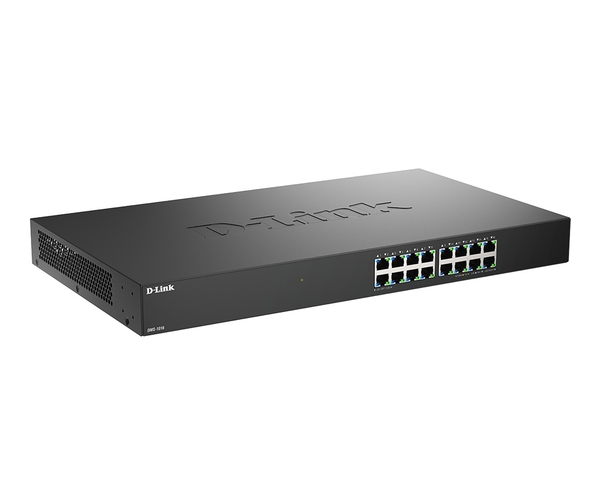Комутатор D-Link DMS-1016 16x2.5GE, Некерований