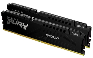 Пам'ять ПК Kingston DDR5 128GB KIT (64GBx2) 5600 FURY Beast