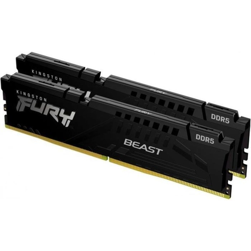 Модуль памяти DDR5 2x32GB/5600 Kingston Fury Beast Black (KF556C36BBE2K2-64)