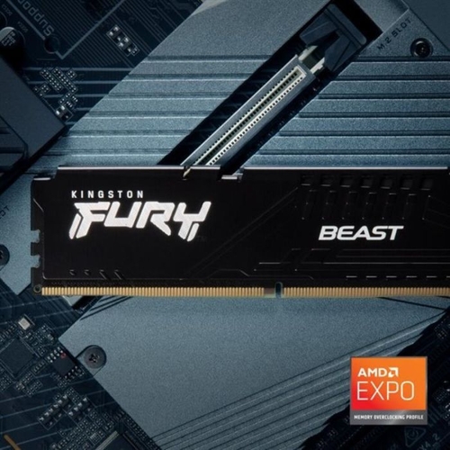 Модуль памяти DDR5 2x32GB/5600 Kingston Fury Beast Black (KF556C36BBE2K2-64)